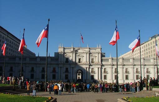 Santiago - Fundos do Palacio La Moneda