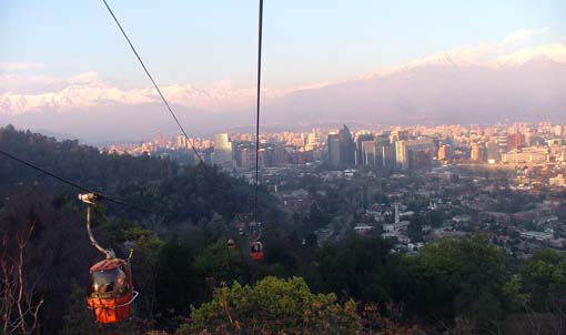 Santiago - Teleférico nop Cerro San Cristobal